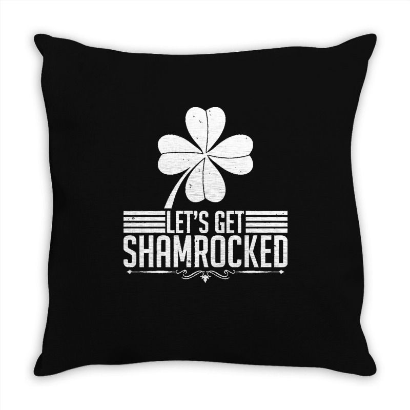 St Patricks Day T  Shirt Celebrate Beer St Patricks Day Patrick Shamro Throw Pillow | Artistshot