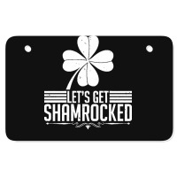 St Patricks Day T  Shirt Celebrate Beer St Patricks Day Patrick Shamro Atv License Plate | Artistshot