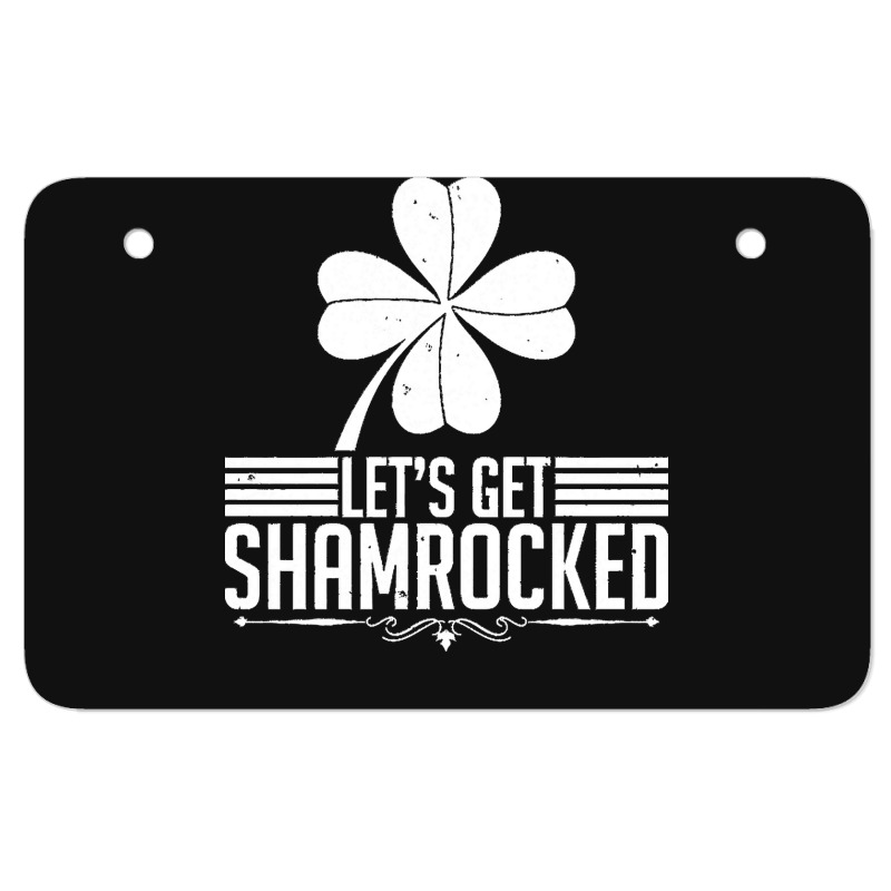 St Patricks Day T  Shirt Celebrate Beer St Patricks Day Patrick Shamro Atv License Plate | Artistshot