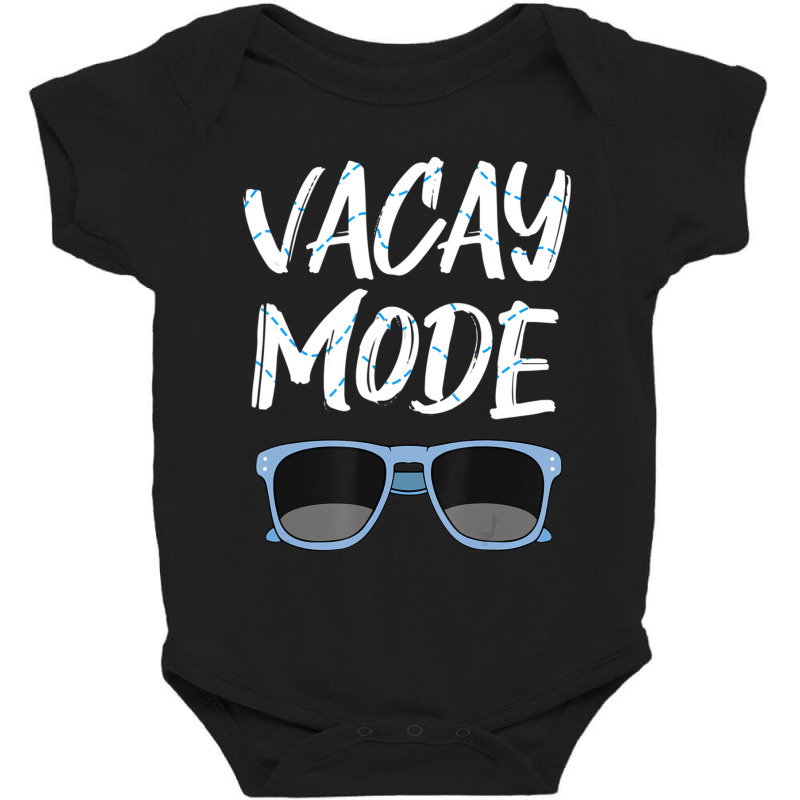 Limited Edition Vacay Mode Sunglasses Simmer Beach Island Baby Bodysuit | Artistshot