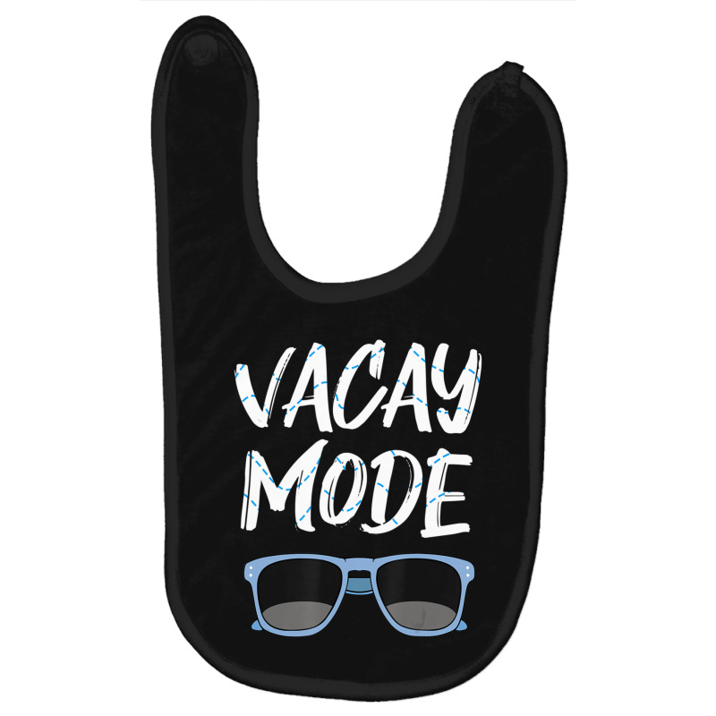 Limited Edition Vacay Mode Sunglasses Simmer Beach Island Baby Bibs | Artistshot