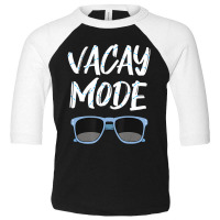 Limited Edition Vacay Mode Sunglasses Simmer Beach Island Toddler 3/4 Sleeve Tee | Artistshot