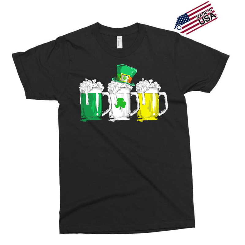 St Patricks Day T  Shirt Irish Beer Ireland Flag St Patricks Day T  Sh Exclusive T-shirt | Artistshot