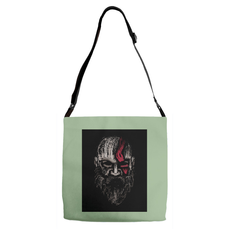 The Warrior Of Gods  Trending Humor Adjustable Strap Totes | Artistshot