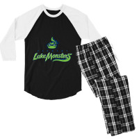 Vermont Lake Monsters Men's 3/4 Sleeve Pajama Set | Artistshot