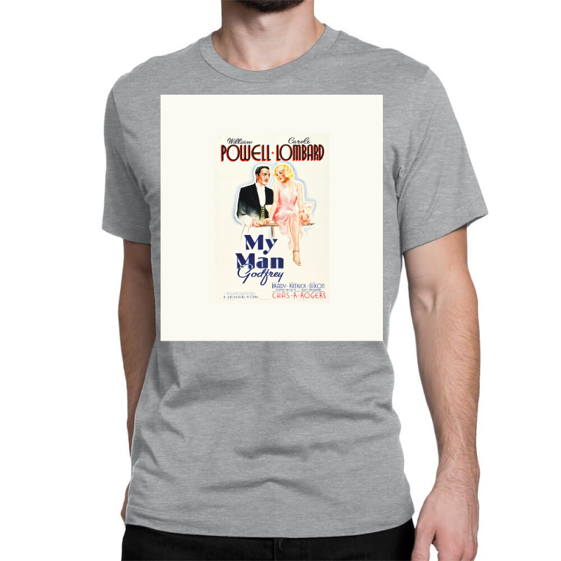 My Man Godfrey  Vintage 1936 Movie Poster Sleeveless Girl Nostalgia Classic T-shirt by dyrmaadnilb | Artistshot