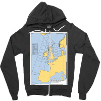 Uk Shipping Forecast Map  Funny Boy Zipper Hoodie | Artistshot