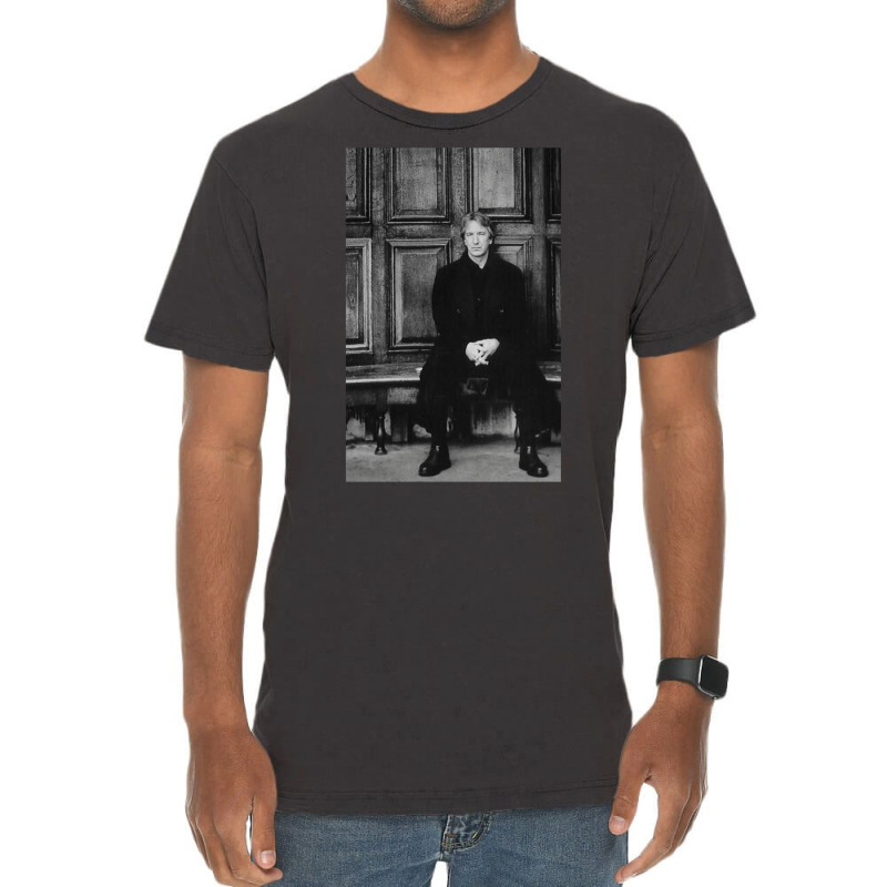 Alan Rickman Gift For Fans    Hipster Vintage T-Shirt by slibobatrouzn | Artistshot