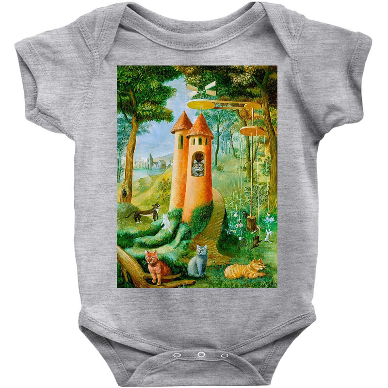 Cats Paradise Baby Bodysuit by peggywilson | Artistshot