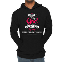 Blessed By God Spoiled By Film Projectionist Classic Boy Stars Lightweight Hoodie | Artistshot