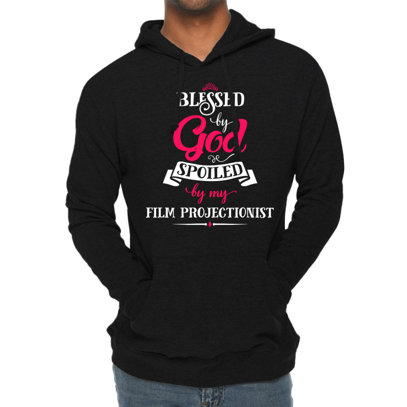 Blessed By God Spoiled By Film Projectionist Classic Boy Stars Lightweight Hoodie by slibobatrouzn | Artistshot