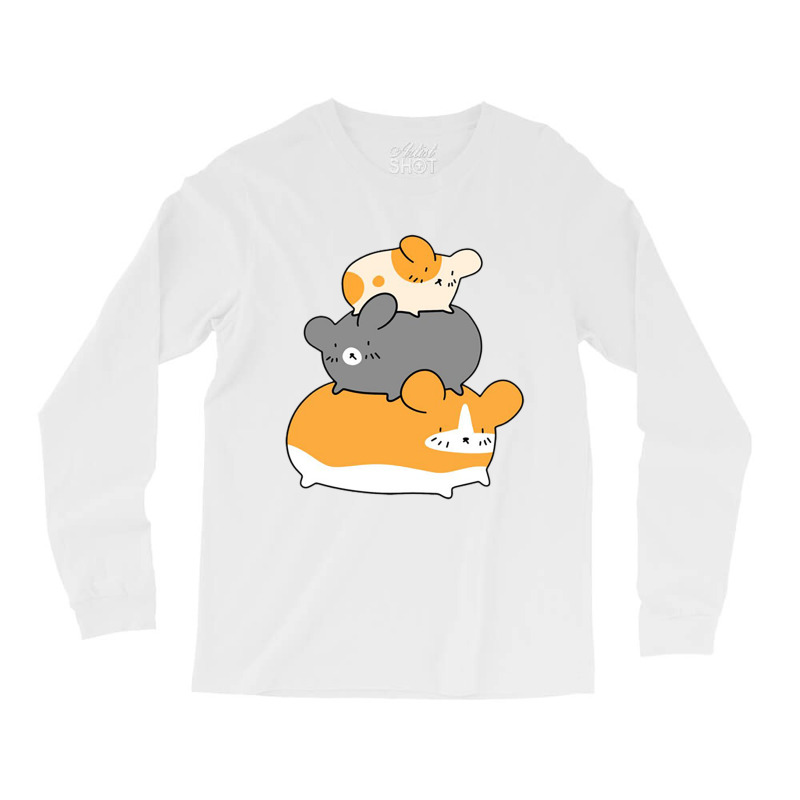 Hamster Stack Long Sleeve Shirts | Artistshot