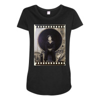 Buster Keaton  The Navigator  Film  D31 Classic Blue Hipster Maternity Scoop Neck T-shirt | Artistshot