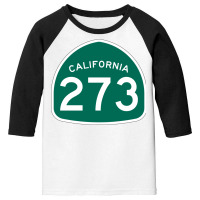 California State Route 237 Youth 3/4 Sleeve | Artistshot