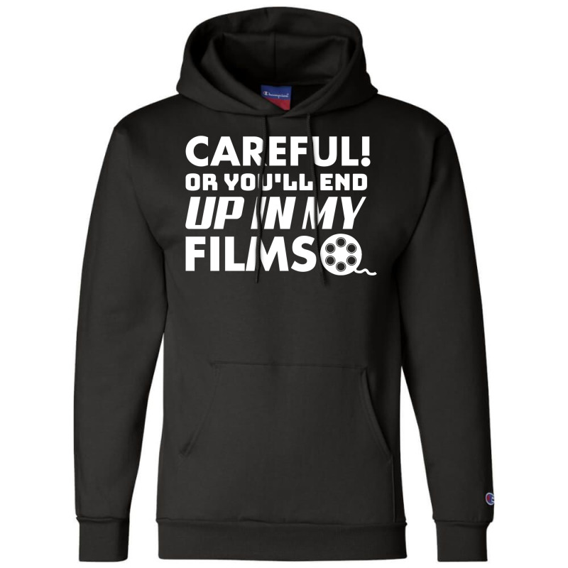 Careful Or Youll End Up In My Film Classic  Aesthetic Retro Champion Hoodie by ngankooranosi | Artistshot