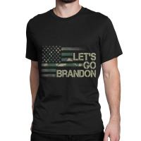 Limited Edition Let's Go Branson Brandon Camouflage Us Flag Classic T-shirt | Artistshot