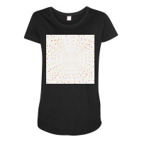 Colourful Confetti Designs In Minimize And Maximize Pattern Maternity Scoop Neck T-shirt | Artistshot