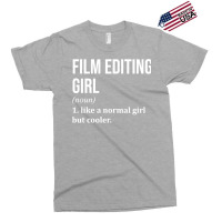 Film Editing Girl Funny Saying For Women Classic Red Retro Exclusive T-shirt | Artistshot