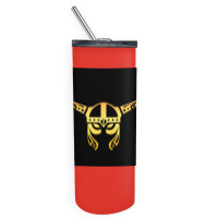 Viking Helmet Warrior Tattoo Vikings Gift Idea  Boy Retro Skinny Tumbler | Artistshot