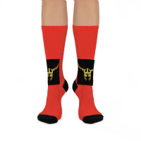 Viking Helmet Warrior Tattoo Vikings Gift Idea  Boy Retro Crew Socks | Artistshot