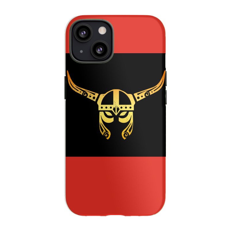 Viking Helmet Warrior Tattoo Vikings Gift Idea  Boy Retro Iphone 13 Case | Artistshot