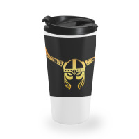 Viking Helmet Warrior Tattoo Vikings Gift Idea  Boy Retro Travel Mug | Artistshot