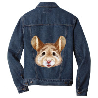 Hand Painted Hamster Men Denim Jacket | Artistshot