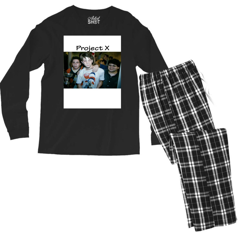 Project X   Cute Trending Men's Long Sleeve Pajama Set by slibobatrouzn | Artistshot