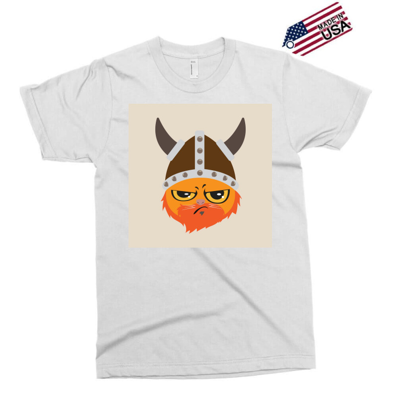 Viking Cat Cat Viking Helmet Emotion Gift  Boy Gift Exclusive T-shirt | Artistshot