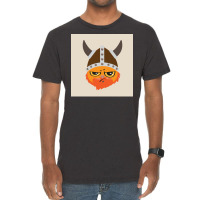 Viking Cat Cat Viking Helmet Emotion Gift  Boy Gift Vintage T-shirt | Artistshot