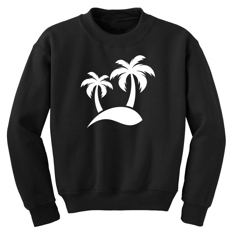 Plant Beach Paradise Youth Sweatshirt by Farrel T-shirt | Artistshot