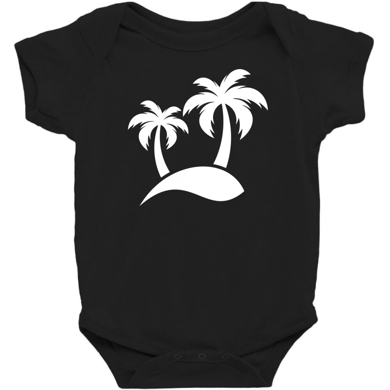 Plant Beach Paradise Baby Bodysuit by Farrel T-shirt | Artistshot