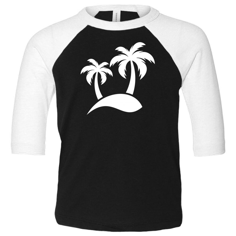 Plant Beach Paradise Toddler 3/4 Sleeve Tee by Farrel T-shirt | Artistshot