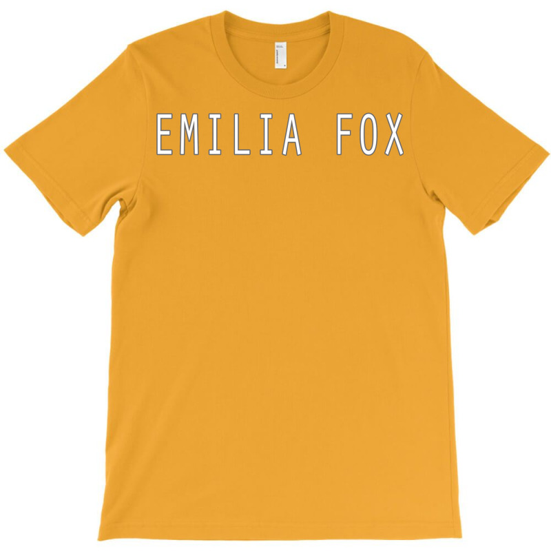 Emilia Fox  White Text Classic Love Love T-Shirt by hanesdiuza4 | Artistshot