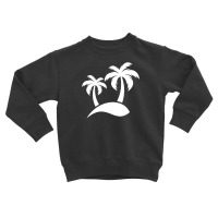 Plant Beach Paradise Toddler Sweatshirt | Artistshot