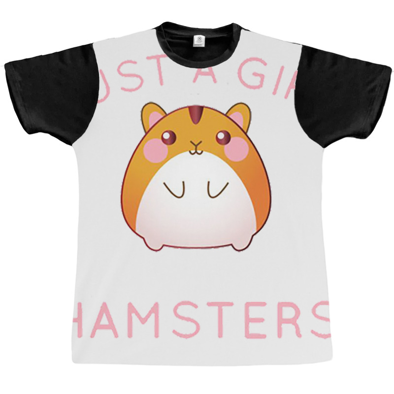 Just A Girl Who Loves Hamsters Graphic T-shirt | Artistshot