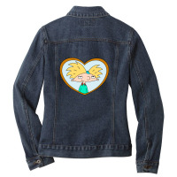 Helgas Locket 11 Ladies Denim Jacket | Artistshot