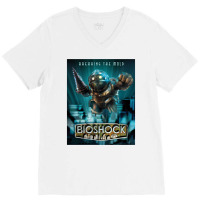 Bioshock Breaking The Mold V-neck Tee | Artistshot