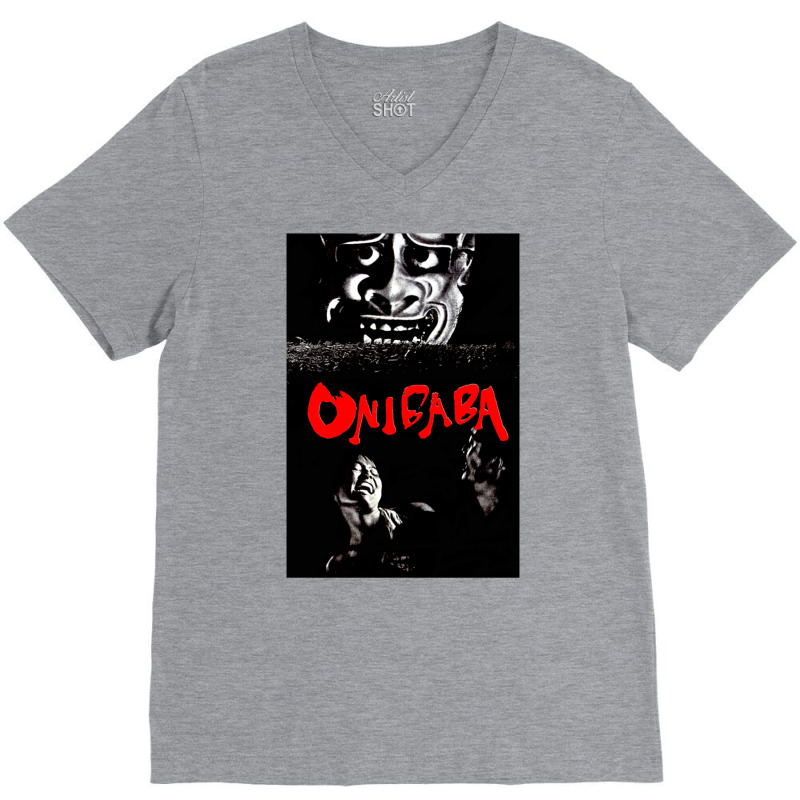 Onibaba 1964 Kaneto Shindo Vintage Poster Classic  Yellow Nature V-Neck Tee by gawuanafulz | Artistshot