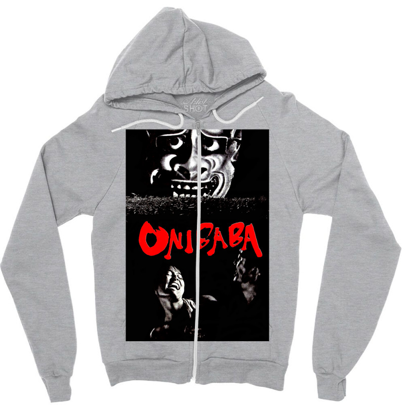 Onibaba 1964 Kaneto Shindo Vintage Poster Classic  Yellow Nature Zipper Hoodie by gawuanafulz | Artistshot