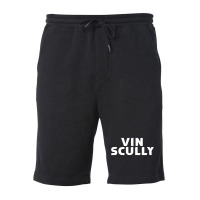 Trending Vin Scully-xoxdn Fleece Short | Artistshot