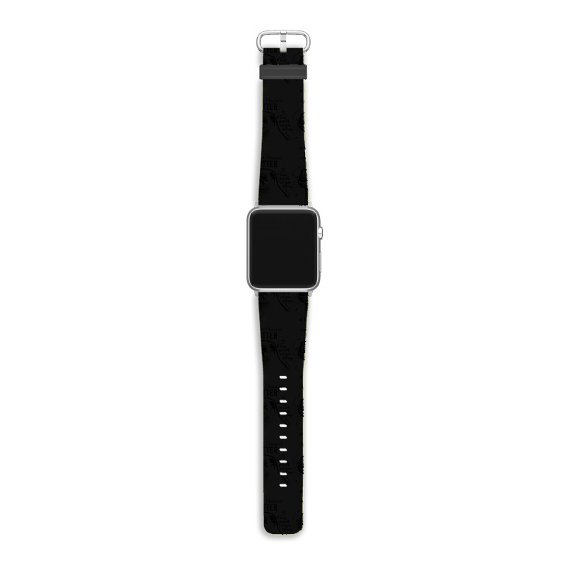 Trending Spirit Animal - Otter Black Apple Watch Band | Artistshot