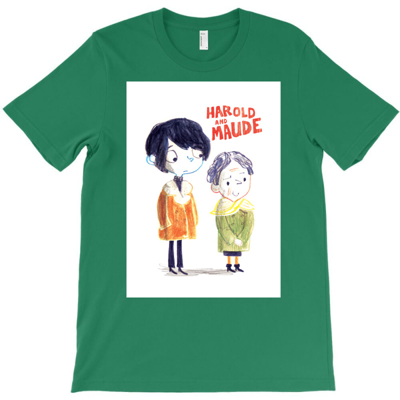 Harold Amp Maude (unsigned) Classic Stars Green T-Shirt by hanesdiuza4 | Artistshot