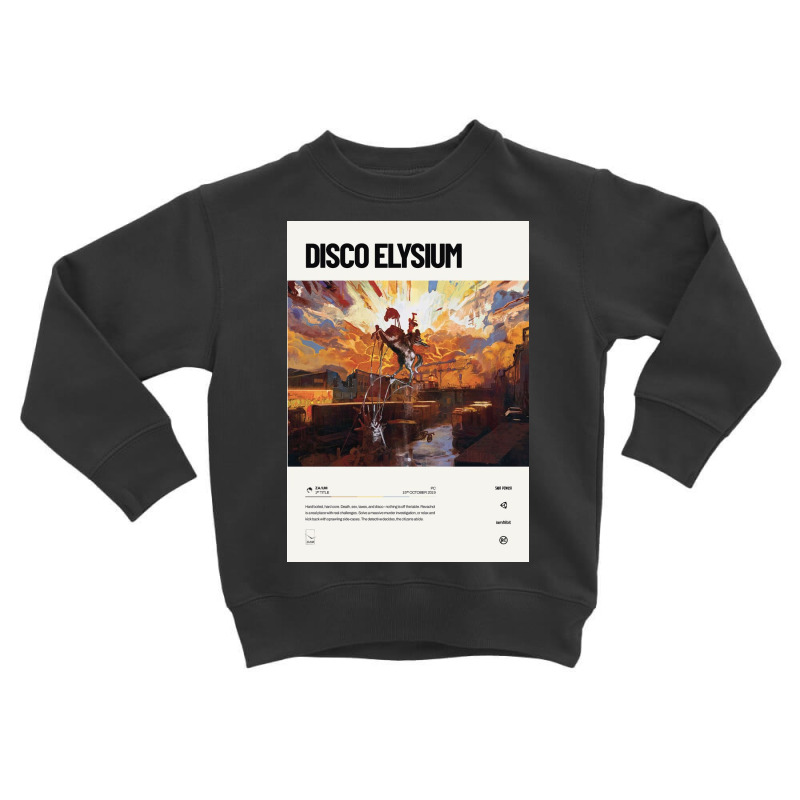 Disco Elysium (2019) Toddler Sweatshirt by juliastonnes | Artistshot