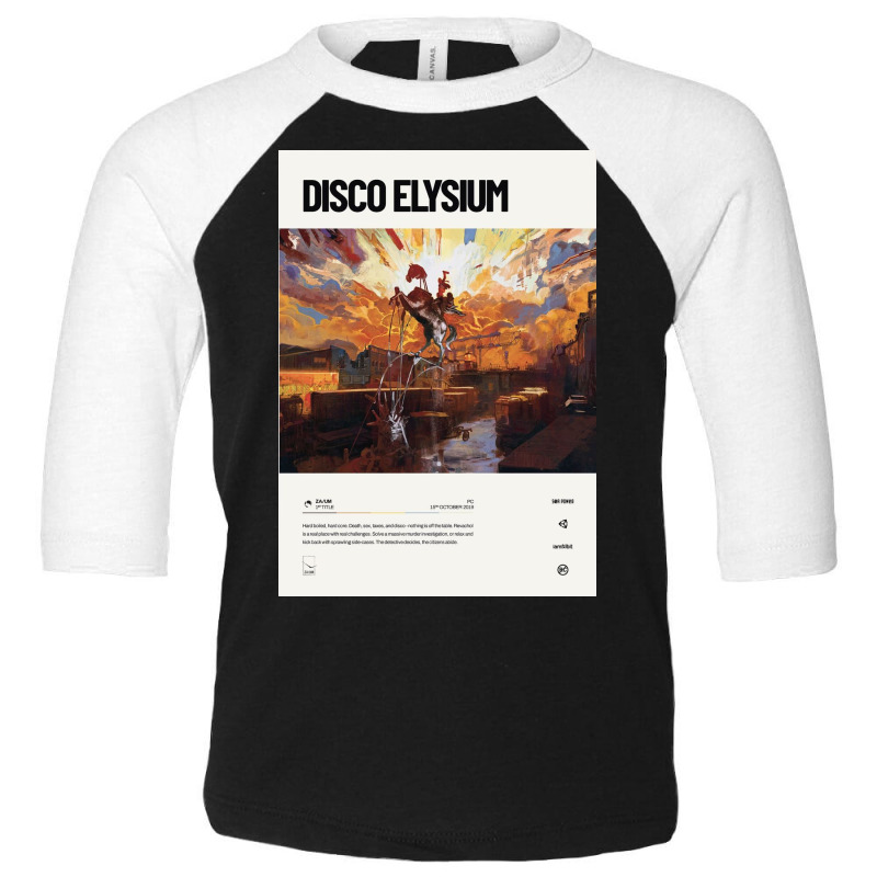 Disco Elysium (2019) Toddler 3/4 Sleeve Tee by juliastonnes | Artistshot