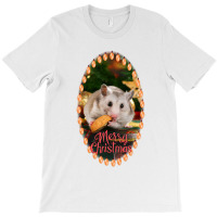 Merry Christmas Syrian Hamster T-shirt | Artistshot