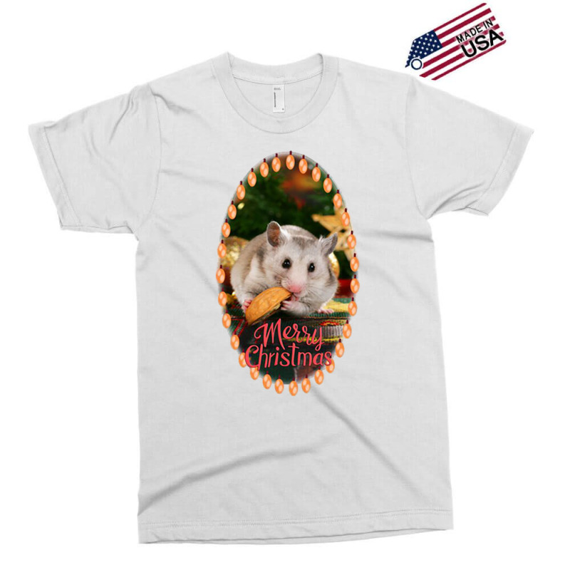 Merry Christmas Syrian Hamster Exclusive T-shirt | Artistshot