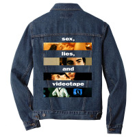 Sex, Lies And Videotape Poster Classic  E Green Men Denim Jacket | Artistshot