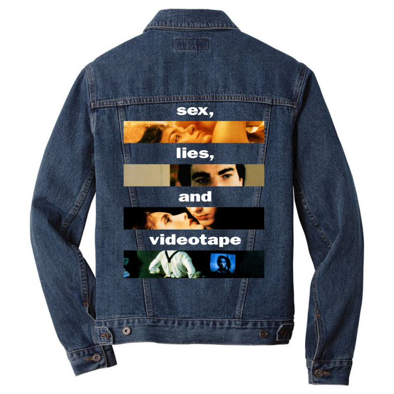 Sex, Lies And Videotape Poster Classic  E Green Men Denim Jacket by gawuanafulz | Artistshot