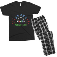 Limited Edition Sound Whisperer Sound Engineer Audio Engineer Men's T-shirt Pajama Set | Artistshot